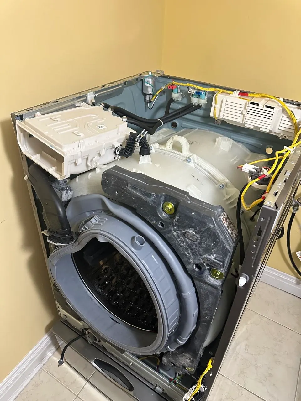 Samsung Front-Load Washer Loud During Spin – Rear Tub Bearing Repair in Midwood